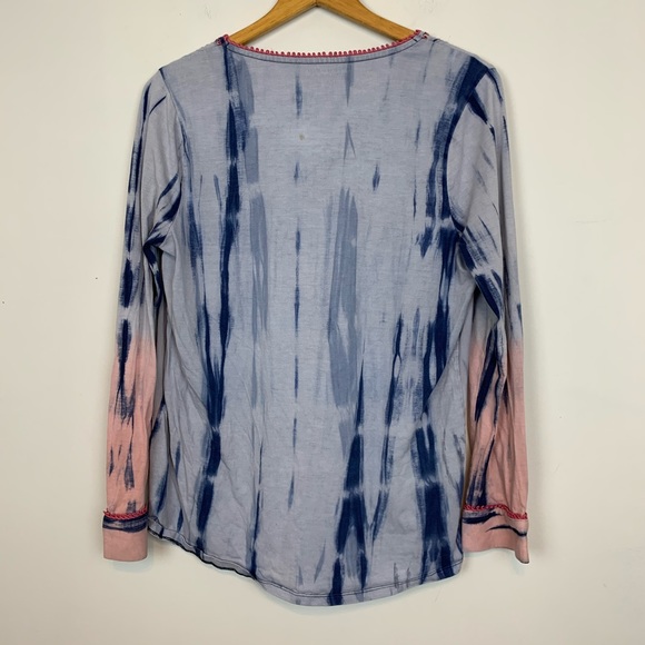 Soft Surroundings Women Colorful Blouse Size Large - Picture 4 of 8